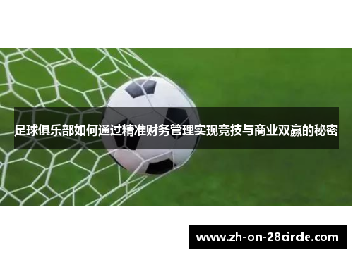 足球俱乐部如何通过精准财务管理实现竞技与商业双赢的秘密 足球俱乐部如何通过精准财务管理实现竞技与商业双赢的秘密